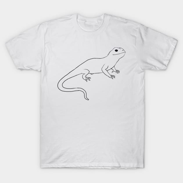 Lizard T-Shirt by wanungara